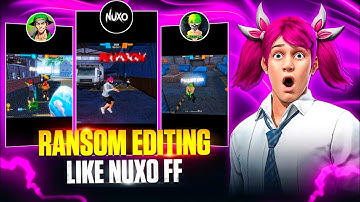 Ransom Viral Shorts Editing Tutorial ⚙️ Like @zoroffxx And @nuxoff ||