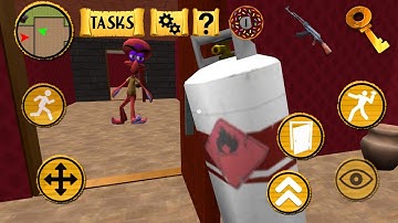 Hello Squid Sponge Neighbor of Bob 3D: Level 5