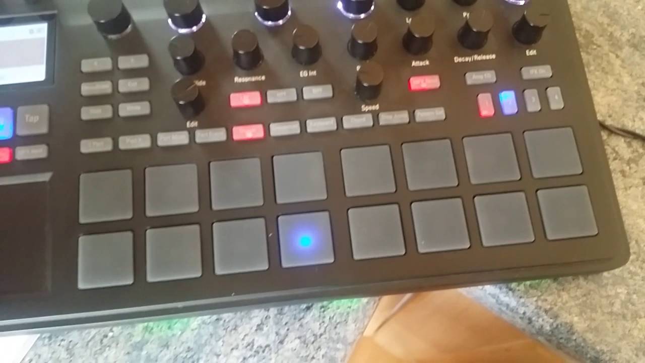 Korg Electribe ESX2 quick demo
