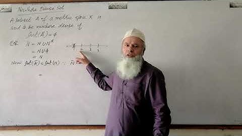 Nowhere Dense Set, Closed set is nowhere dense if and only if its complement is everywhere dense.