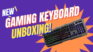 ZEBRONICS Transformer-k Gaming Keyboard Unboxing - Full video