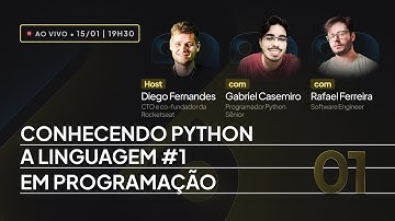 Conhecendo Python - a linguagem #1 em programação | Workshop de Carreira em Python