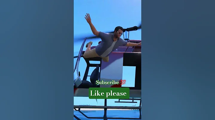 Michael's MOST Painful Dive in GTA 5! #gta5 #shorts