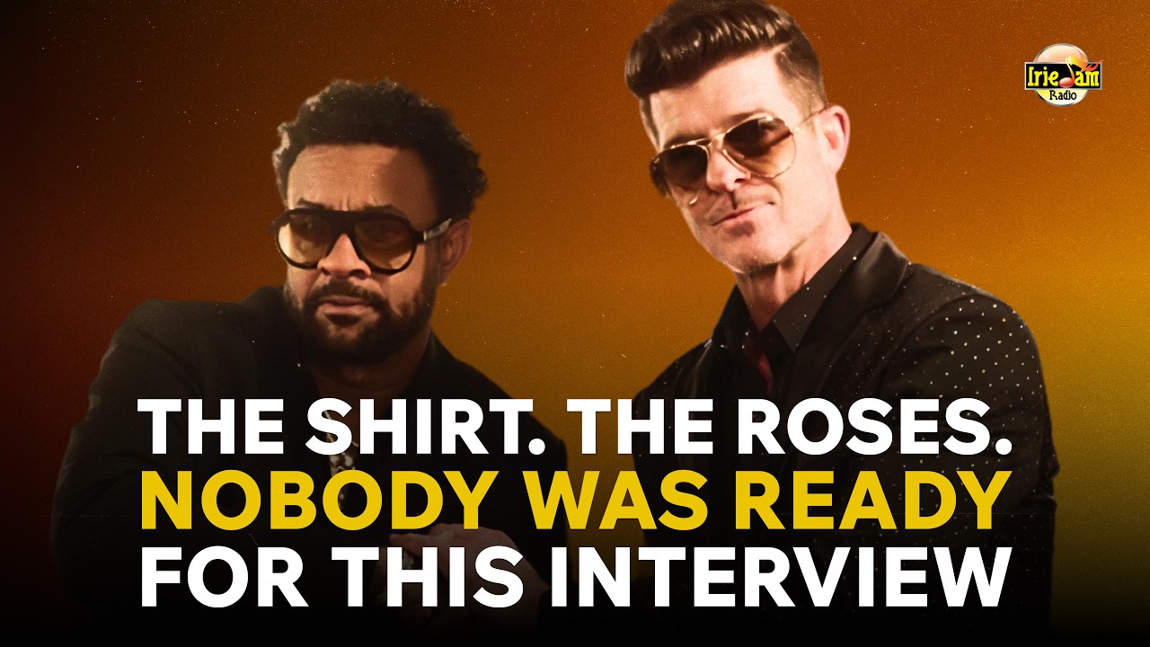 SHAGGY Opens Up About His Friendship With Robin Thicke | DJ ROY Interview