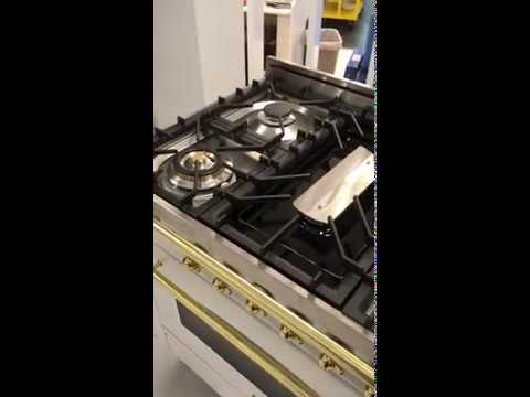 How to Setup Griddle on Ilve Range - YouTube