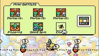 Yoshi's Island: Super Mario Advance 3 (GBA) Extra - Mini Battles