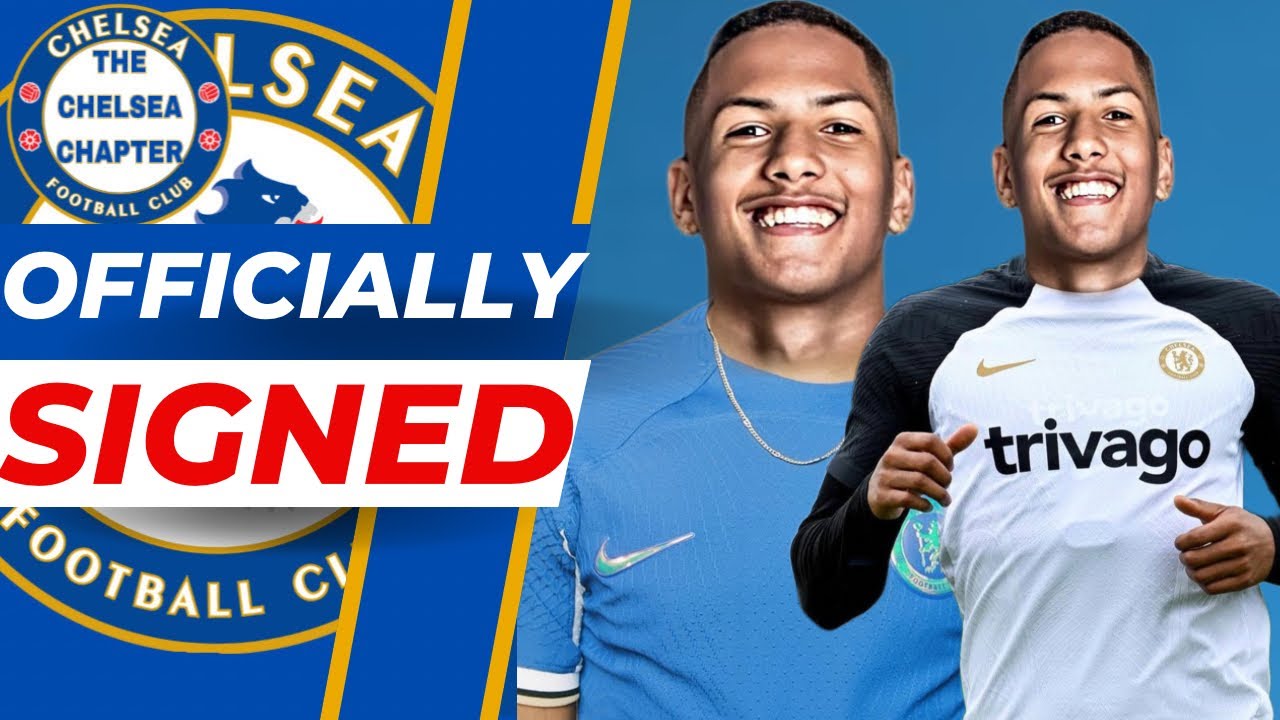 BREAKING: ANGELO GABRIEL OFFICIALLY SIGNS FOR CHELSEA - YouTube