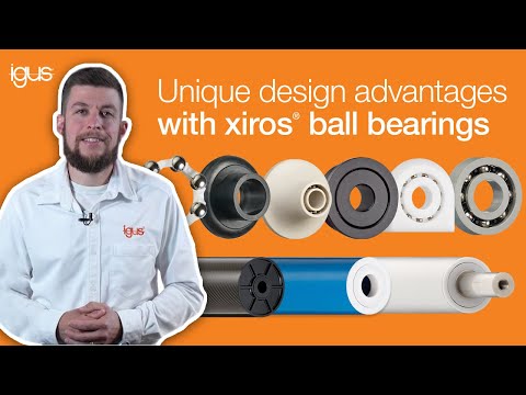 Unique design advantages with xiros® Ball Bearings