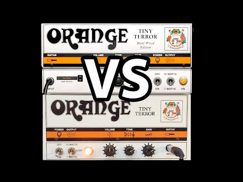 Amplitube Orange Tiny Terror Plugin VS Orange Tiny Terror Amp