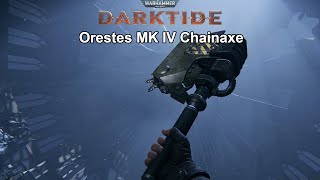 Orestes MK IV Chainaxe - Warhammer 40k: Darktide
