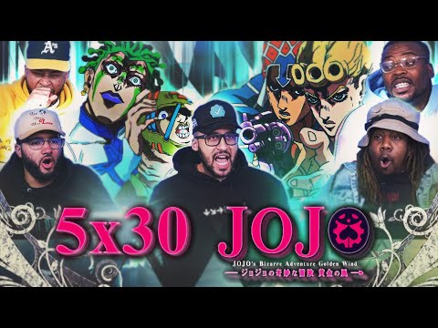 Bucciarati is.. DEAD!? JJBA Golden Experience Ep 30 Reaction | Green Day & Oasis Pt. 1