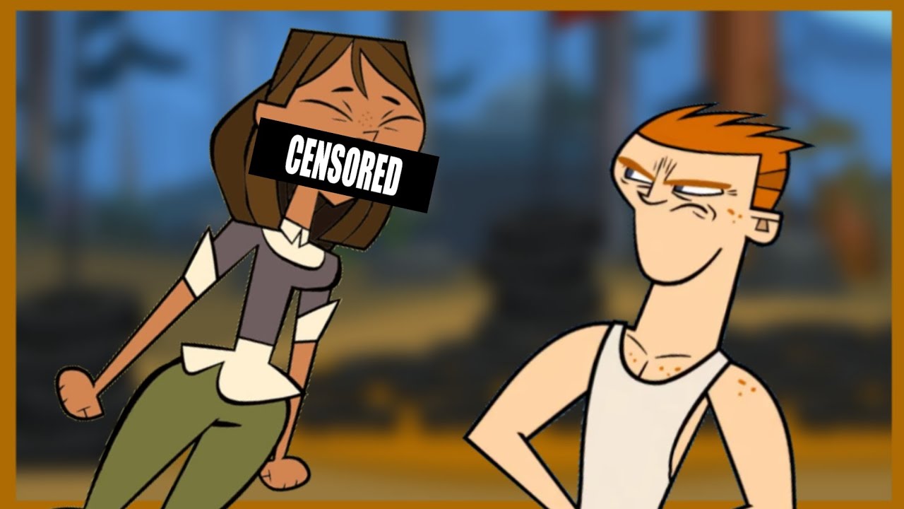 Total Drama, but with unnecessary censorship YouTube