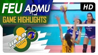 Uaap 80 women's volleyball final four: far eastern university vs.
ateneo de manila | game highlights april 21, 2018 subscribe to abs-cbn
sports ...