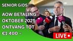 AOW Betaling Oktober 2025: Ontvang tot €1.400 – Mis Deze ... - YouTube