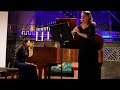 Lara Korenjak   / Jovana Nikolov  Johannes Brahms “Klarinettensonate”op  120 No 1    II