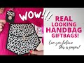 This looks so real!!! Designer Inspired Gift Bags!