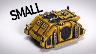 Speed Painting Imperial Fists! (Epic 40k / Legions Imperialis)