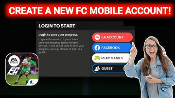 How to create a new FC mobile Account | How to create an EA Account