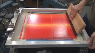 Screenprinting Experimental Fun Using Found Objects As Film Positives