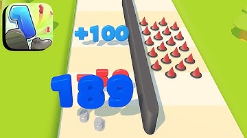 Number Run 3D ​- All Levels Gameplay Android,ios (Part 4)