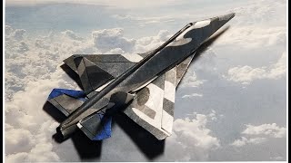 Tigershark Origami Fighter Jet Tutorial