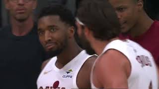 DONOVAN MITCHELL CLUTCH AND-1 FOR 39 POINTS GIVES CAVS A 5-POINT LEAD IN CRUNCH TIME#nba #highlights