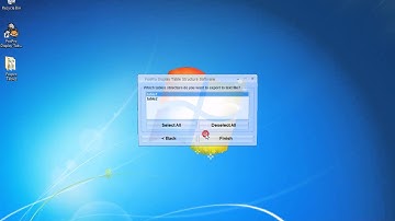 How To Use FoxPro Display Table Structure Software