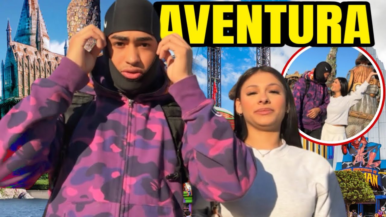 ReyDelaCity en una Aventura con su Novia😍En Epic Universe 🎡