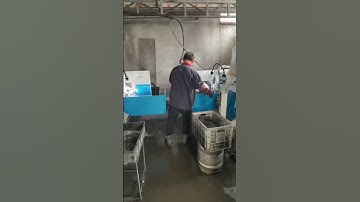 4 Axis grinding machine for sickle, machete, left and right side