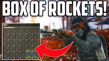 They Had a BOX OF ROCKETS!! | RUST CONSOLE EDITION ONLINE RAID (PVP)