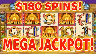 MEGA CLEOPATRA JACKPOT HANDPAY 🤑 Rare Double Retrigger Bonus!