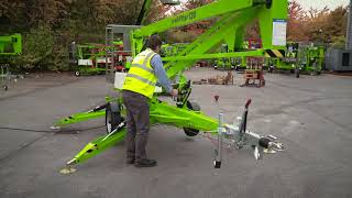 Nifty 120 - Trailer Mounted Cherry Picker from Niftylift
