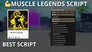 💪 Muscle Legends Script - AUTO FARM, INF STRENGTH, REBIRTH & MORE *NO KEY*