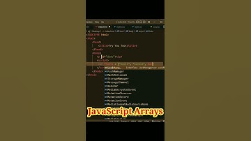 JavaScript arrays | Js array | #arrays #shortvideo | create arrays