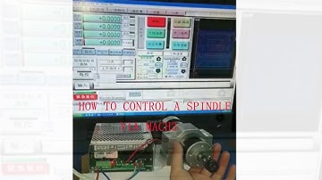 500w Brushed Spindle Controlled by Mach3