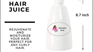 Hair Juice for curly hair