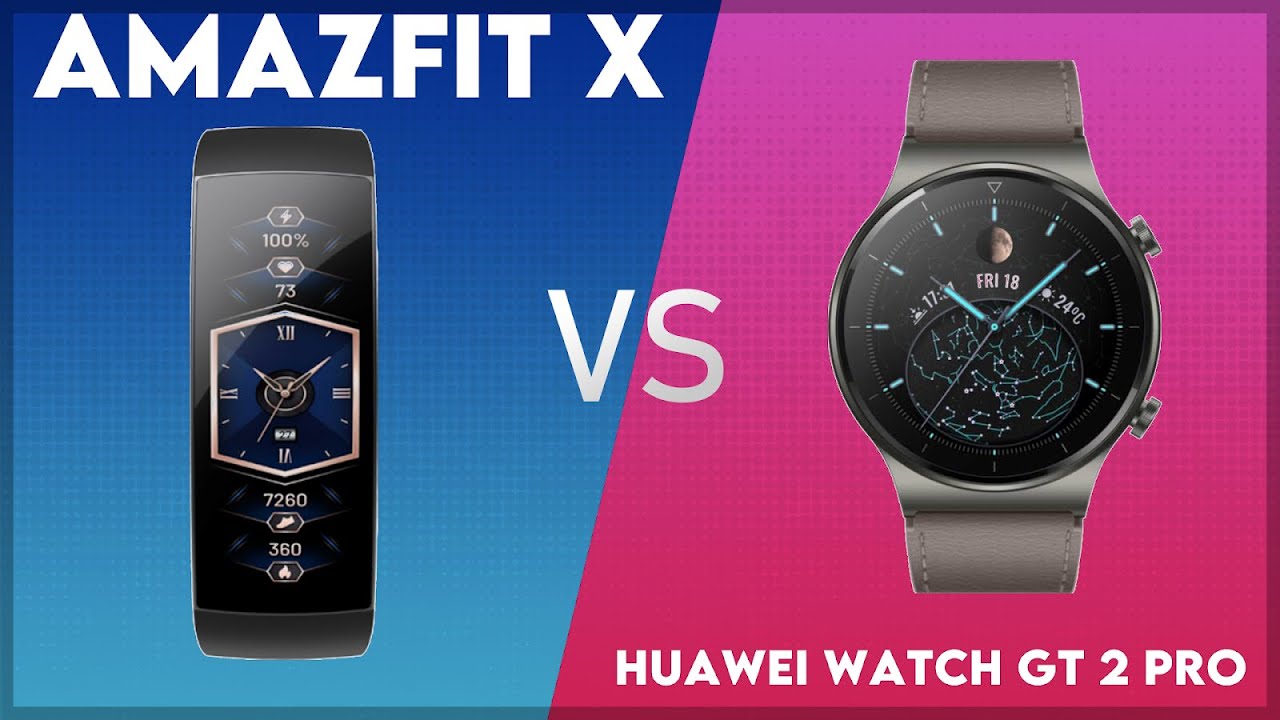 Amazfit Gts Vs Huawei Watch Gt 2 Amazfit X vs Huawei Watch GT 2 Pro Comparison - YouTube