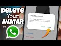 How to Delete Your Avatar on WhatsApp