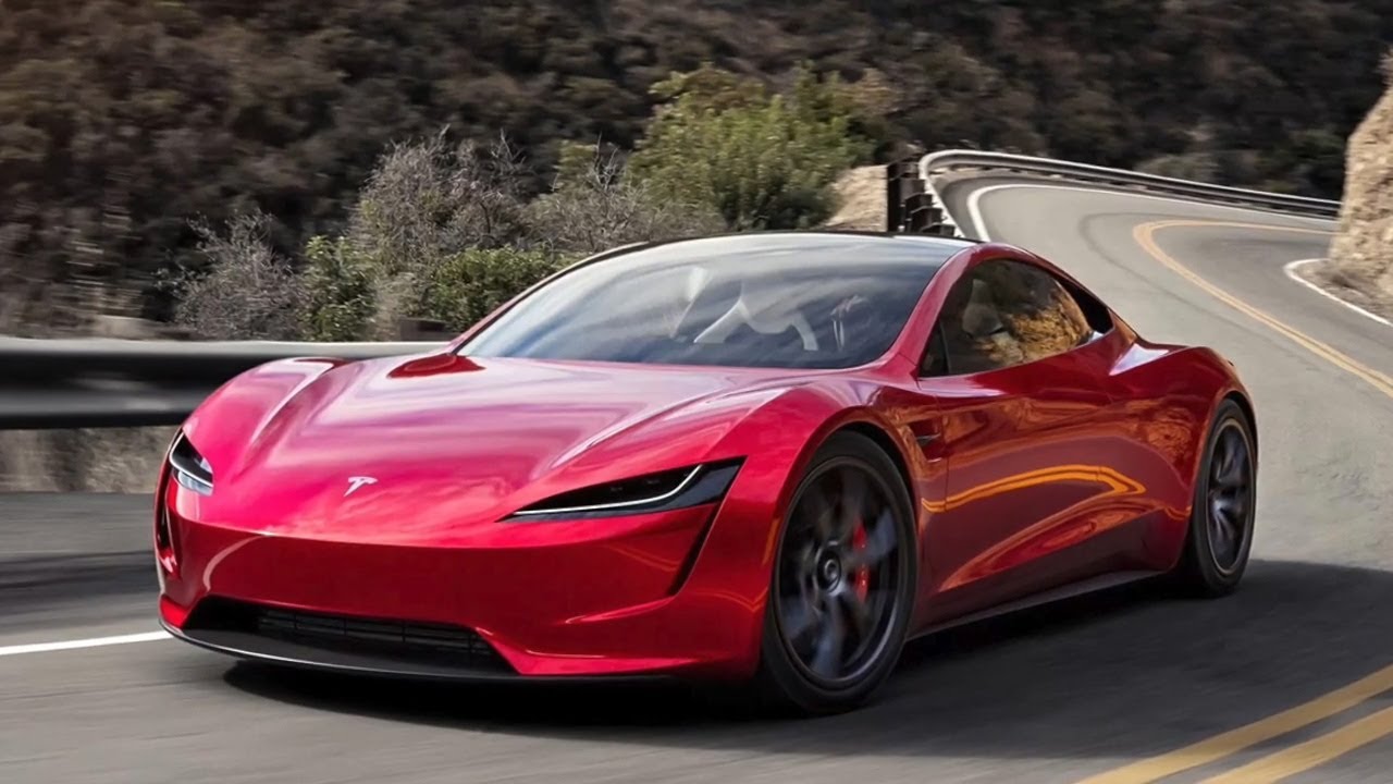New 2022 Tesla Roadster   Electric Super Car with Space Technology    Acceleration    Price & Specs