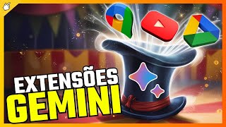 🚨ATENÇÃO! Extensões do Gemini liberadas nas contas GRATUITAS! #gemini