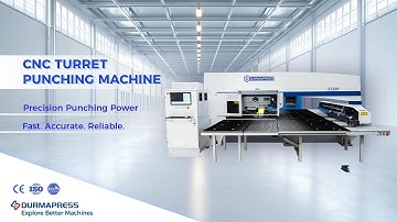 Watch DURMAPRESS ES300 CNC Turret Punching Machine