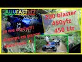 Balade enerve en fort et rivireyfz en panne je chute en yamaha 200 blaster450 yfz 450 ltr 