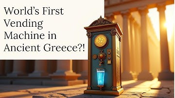 The World’s First Vending Machine!  Ancient Greek Invention