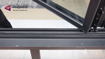 aluminium folding window system