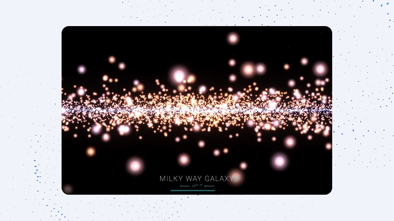 Gemini 3: Code a 3D visualization of the universe