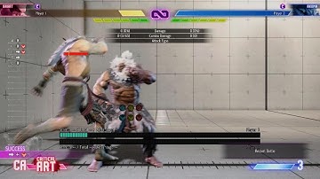 Street Fighter 6: Sagat Corner Carry Combo into Safe-Jump