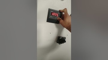 Schneider DM 3210 Volt Metter Settings