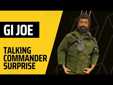 Vintage GI Joe Adventure Team Talking Commander Spotlight