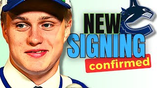 ⚠️[BREAKING NEWS] CANUCKS SIGNS A 2ND PETTERSSON | Vancouver Canucks News (NHL)