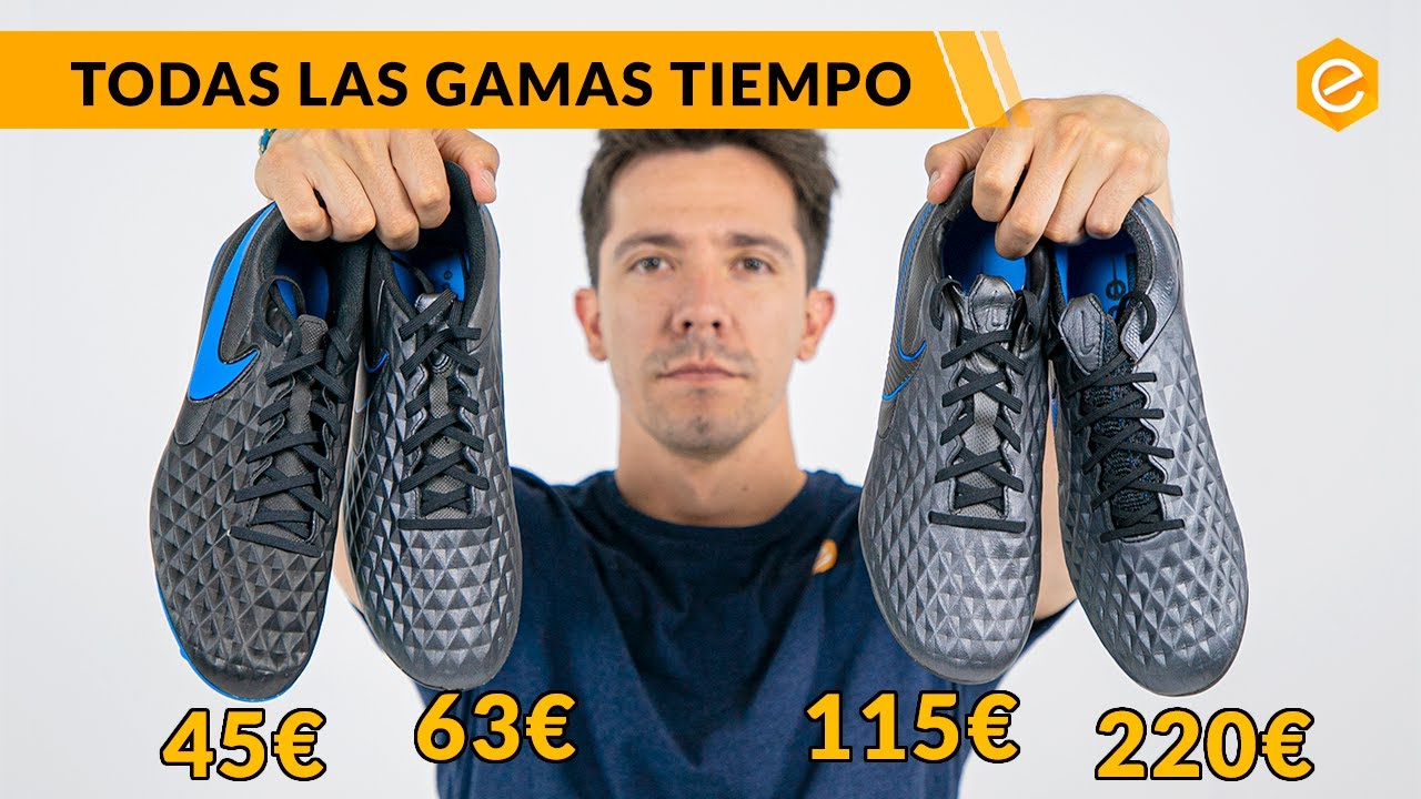 Nike Tiempo Legend VIII · TODAS las GAMAS y PRECIOS YouTube